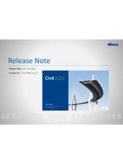Release Date : Jan. 04, 2022 Product Ver. : Civil 2022 (v1.2).